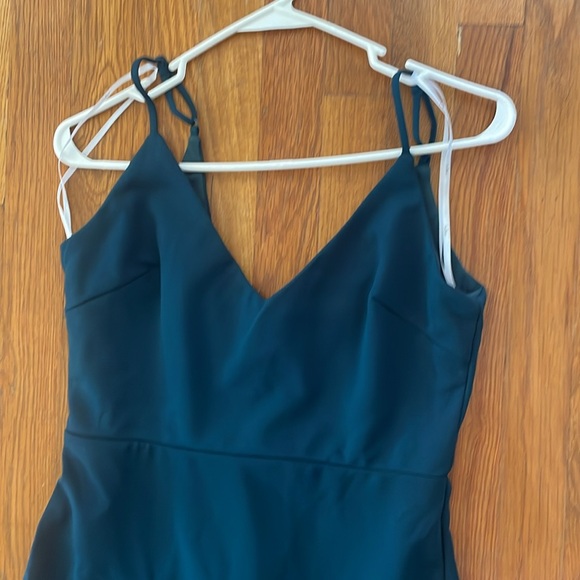 NWT Lulus Infinite Glory Forest Green Maxi Dress, Medium - Picture 2 of 11